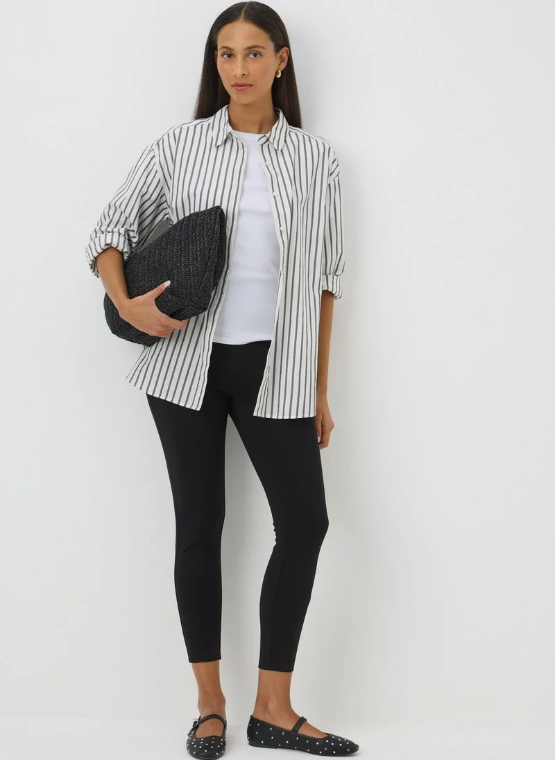 Matalan Black Ponte Leggings